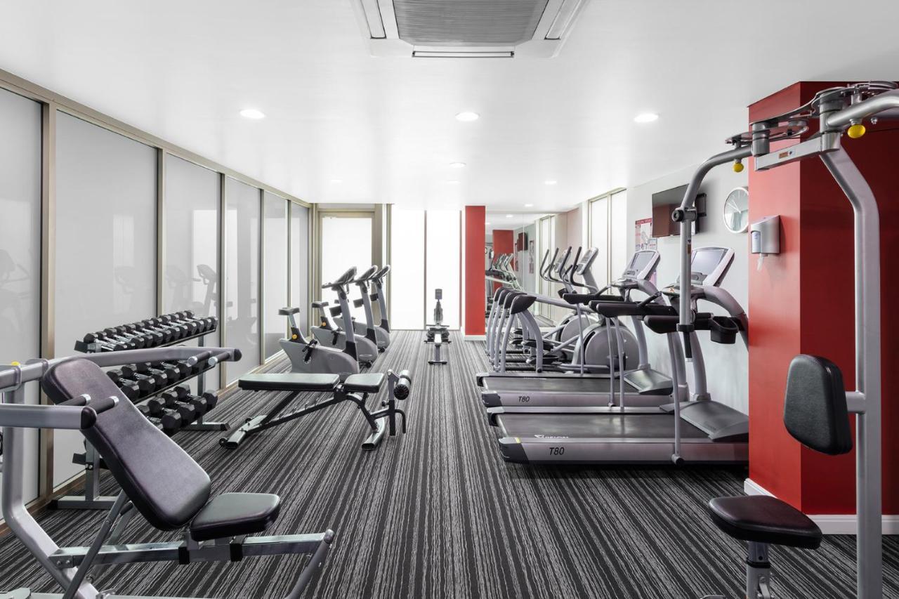 Meriton Suites North Ryde Sydney Eksteriør bilde The gym at the hotel