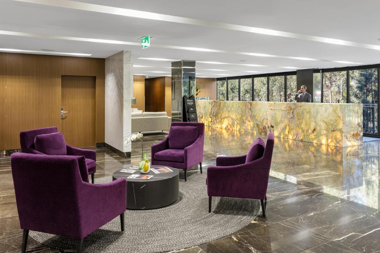 Meriton Suites North Ryde Sydney Eksteriør bilde Lobby