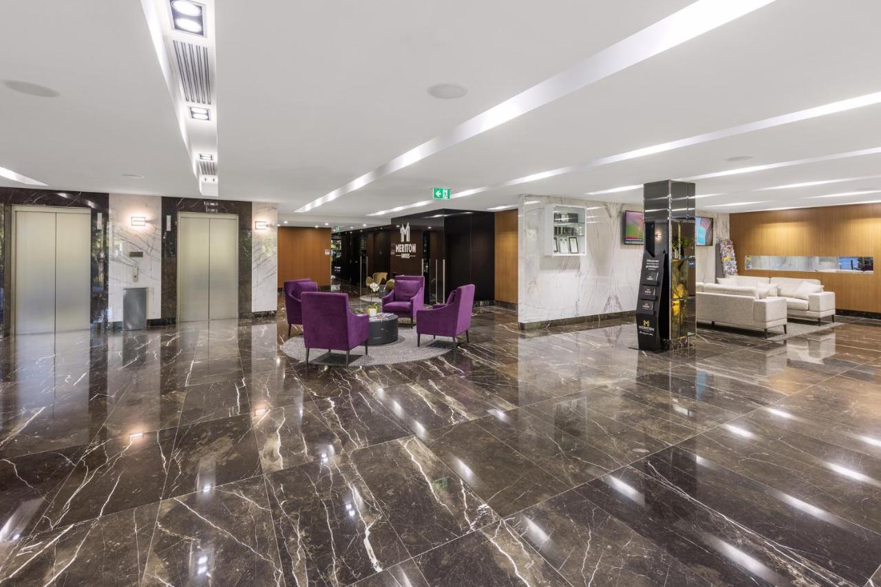 Meriton Suites North Ryde Sydney Eksteriør bilde Lobby